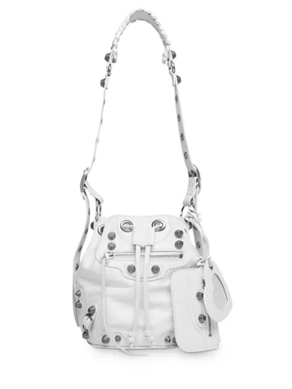 BALENCIAGA/Cross Body Bag/Leather/WHT/Le Cagole
XS Bucket - Picture 5 of 6